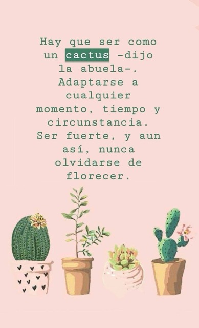 Para este tiempo que nos toca vivir.